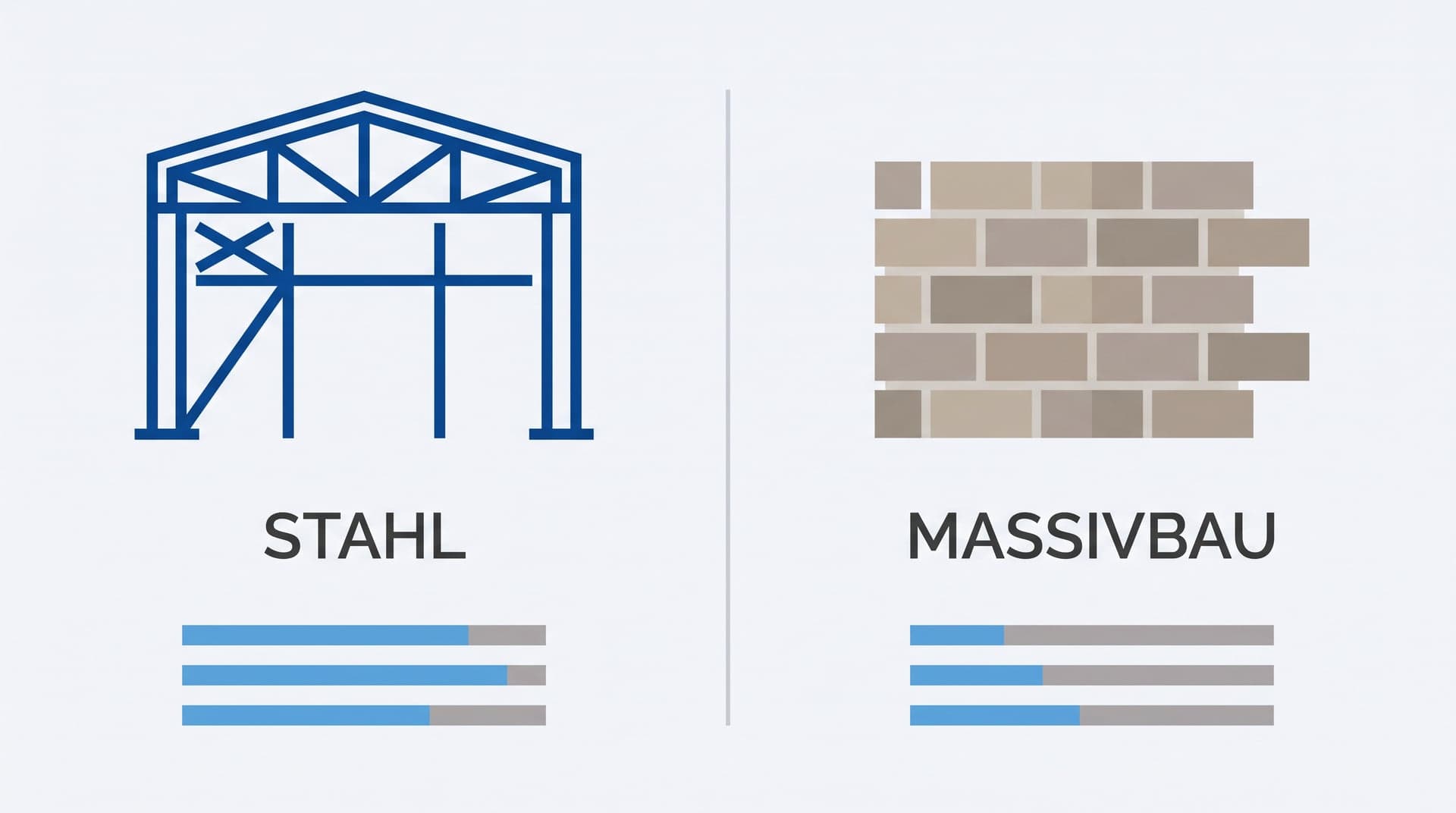 Stahlbau oder Massivbau?